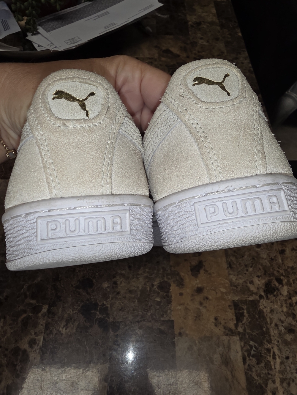 PUMA Suede Classic XXL Marshmallow women’s Sz 10 new - Picture 3 of 5